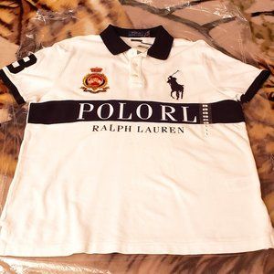 Polo Ralph Lauren Big Pony Crest Slim Fit Polo Shirt RL #3 Men’s Large NWT